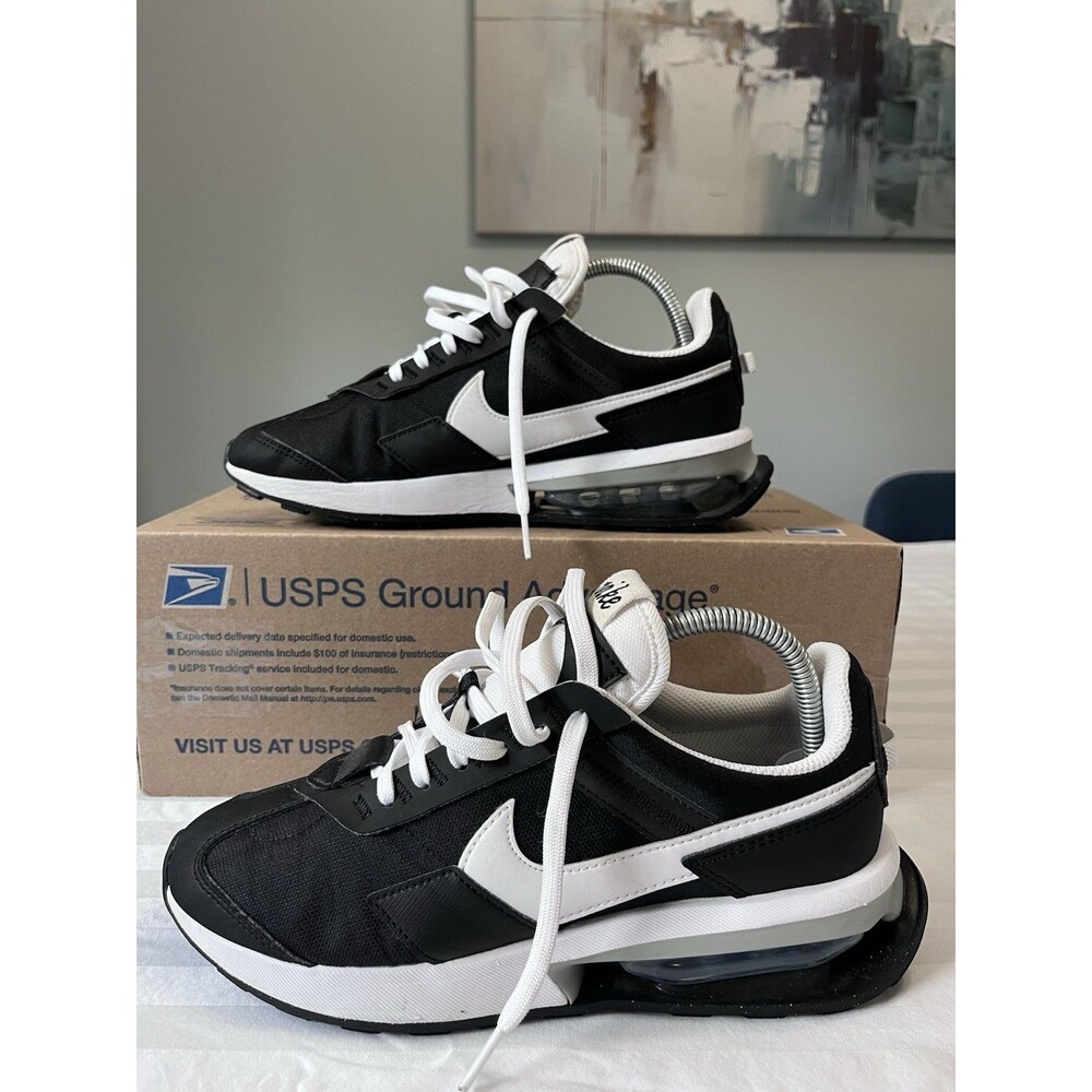 Nike Air Max Pre-Day Black White Women's Shoes Sneakers Size 8.5 DC4025-001